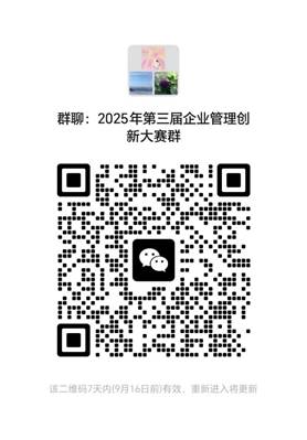 第三届企业管理创新大赛微信群